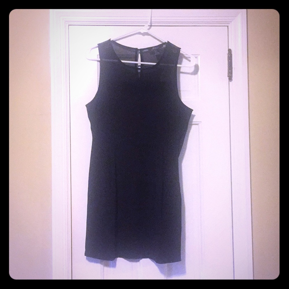 Black short dress